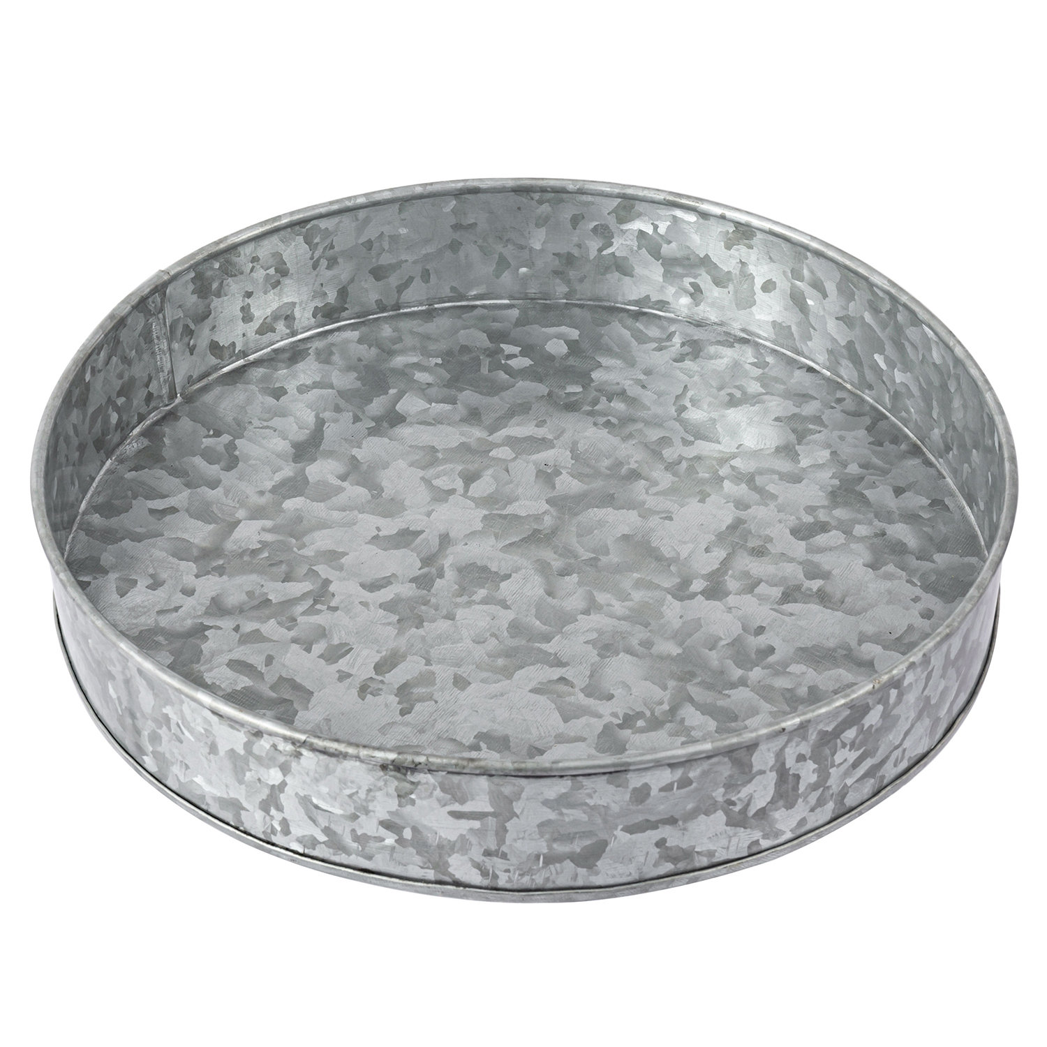 Gracie Oaks Handmade Galvanized Metal Serving Tray - Wayfair Canada