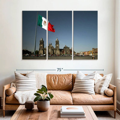 Drapeau mexicain Sirci à Zocalo