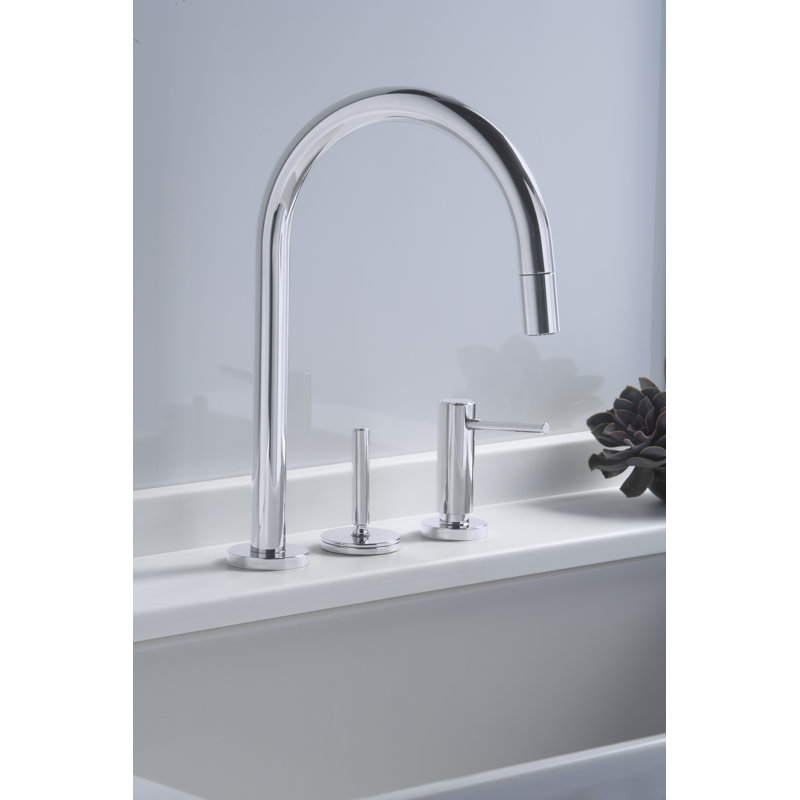 One™ Pull-Down Touch Single Handle Kitchen Faucet, Polished Chrome