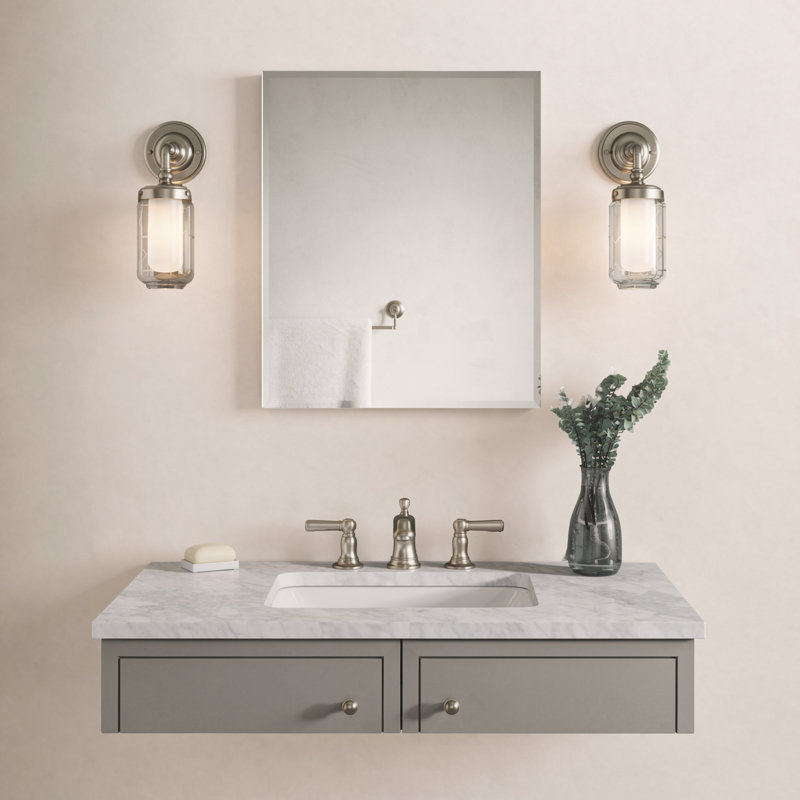Bancroft Widespread Bathroom Faucet with Drain Assembly, Vibrant Brushed Nickel