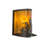 Rustic Lodge Brass Flush Mounted Sconce