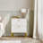 24.4" Tall 2-Drawer High Gloss Nightstand-2111079104