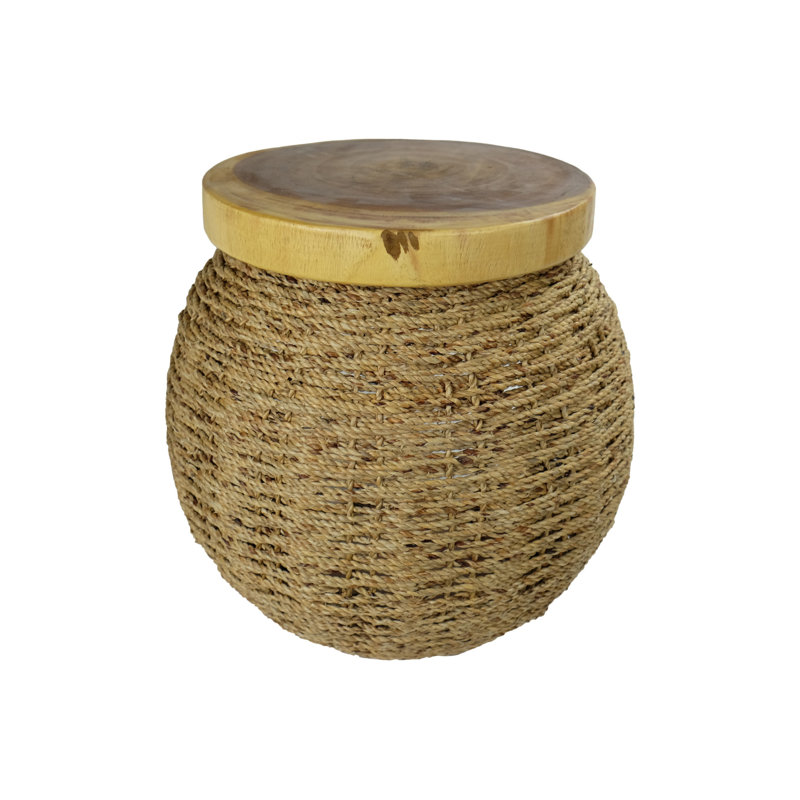 Maupin Solid Wood Accent Stool