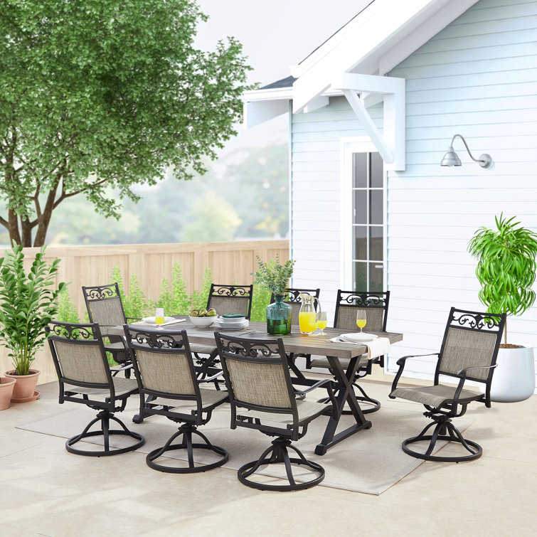  Rectangular 8 - Person 82.5" Long Dining Set