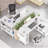 Yessenia L Shaped Computer Desk with Power Outlet & LED Light-1362191746