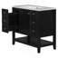 Ensemble de meuble-lavabo avec lavabo, une armoire et six tiroirs-953911912