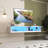 180 Wall Mounted Floating 80" TV Stand With 20 Color Leds  And  Charging Station (TV Stand)-1453913835