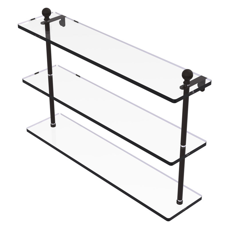 Morosini 3 Piece Tiered Shelf, 22", Oil Rubbed Bronze