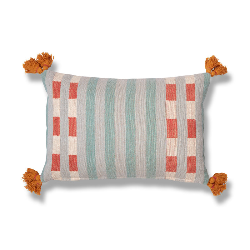 Housse et insert de coussin rectangulaire 100% coton Desert Sky