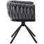 31cm H Tufted Velvet Upholstered Metal Armchair-1938997164-1914789562