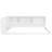 Queen Size Wood Daybed with Storage Shelves, USB Ports & LED Lights, White-490977853