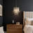 Kass 24'' Wide Vintage Mid-century Modern Chandelier 4-light 4-tier Clear Art Glass Pendant With Antique Bronze Finish For Living Room, Dining Room-204260005-218031509-204260003