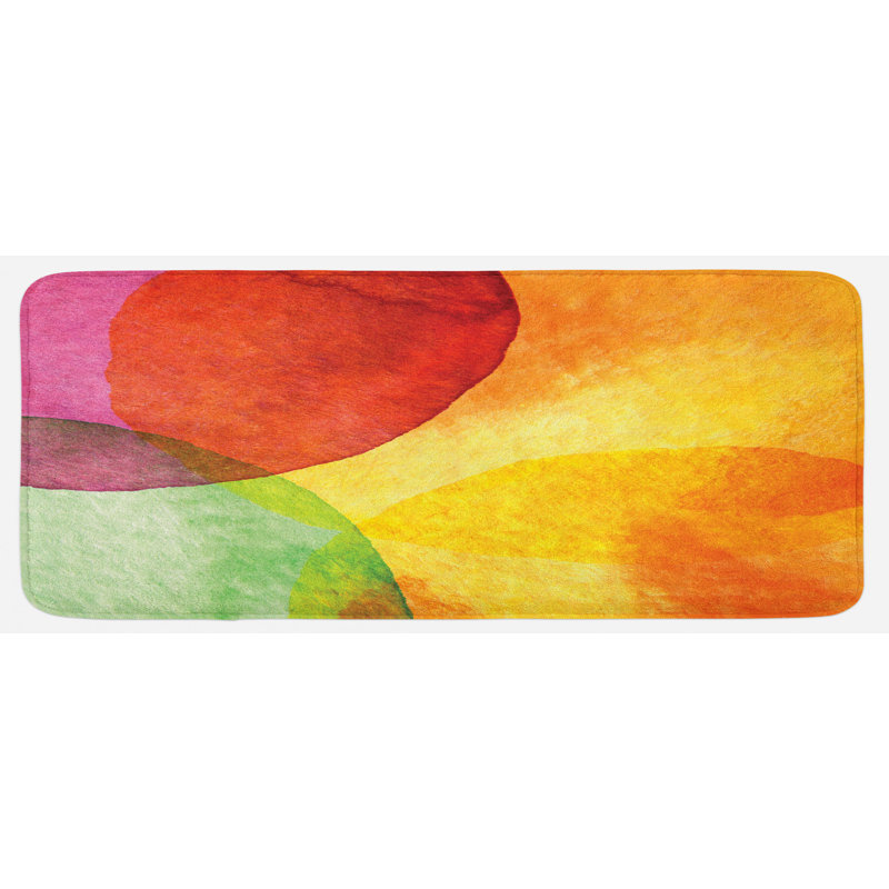 Modern & Contemporary Polyester Kitchen Mat