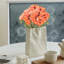 12PCS Fleurs artificielles roses en soie-404937732