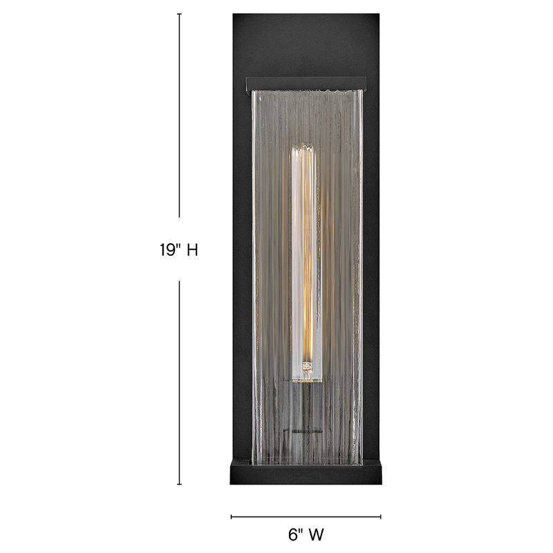 Hinkley Torrent Wall Mount, 5.73" H x 19" W x 6" D