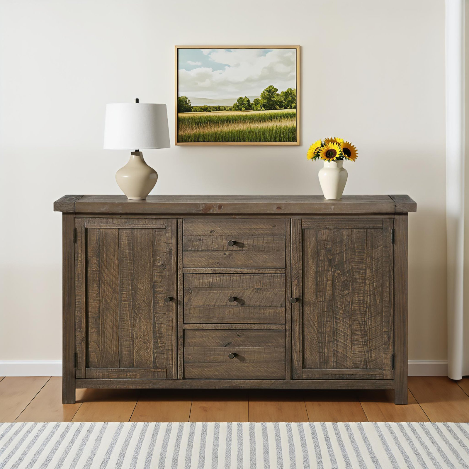 Schuler Pine Sideboard