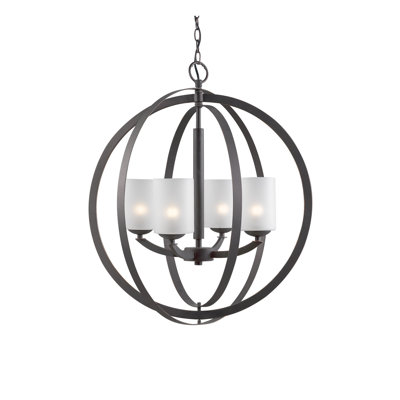 Heavner 4 - Light Globe Chandelier