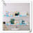 Kennethia 2 Piece Acrylic Floating Shelf-413573470