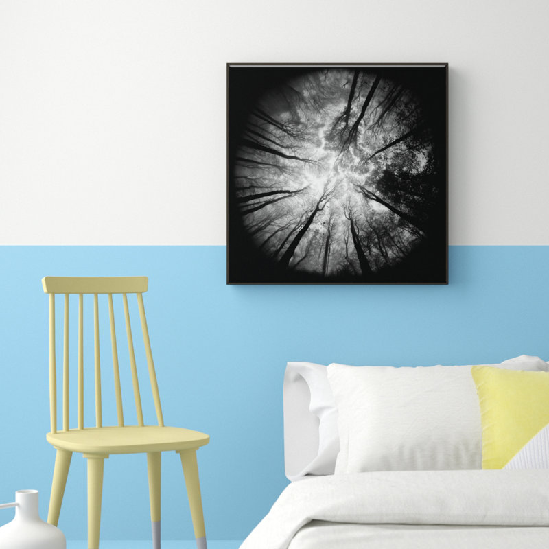 Print on Canvas, Black, 102cm H x 102cm W