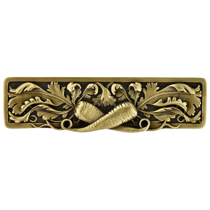 Kitchen Garden Bar / Handle Pull, Antique Brass