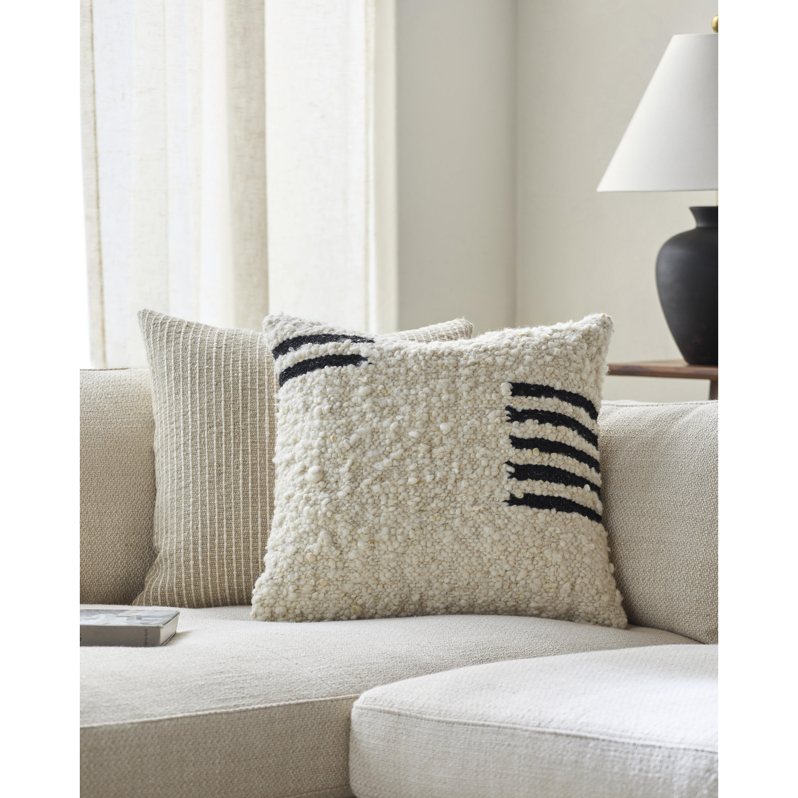 Blakesburg Throw Pillow, 20" x 20", Down
