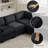 7-Seater Modular Sectional Sofa With Pillow Top Arms-1504195000-1496792634