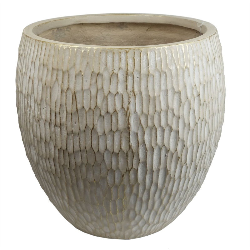 Inoke Planters Handmade Pot Planter, White