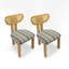 16.32 " H Chenille Upholstered Side Chair-1569561333