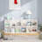 Narrow 12-Cube Modern Vertical Or Horizontal Bookcase Storage