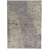Hand-Knotted High-Quality Beige and Brown Area Rug