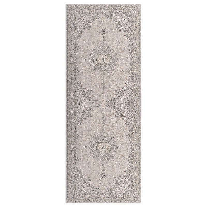 Tapis oriental neutre Neutral, Tapis de couloir 2 pi 2 po x 7 pi 7 po