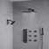 16" High-Pressure Rainfall Complete Shower System with Rough-in Valve