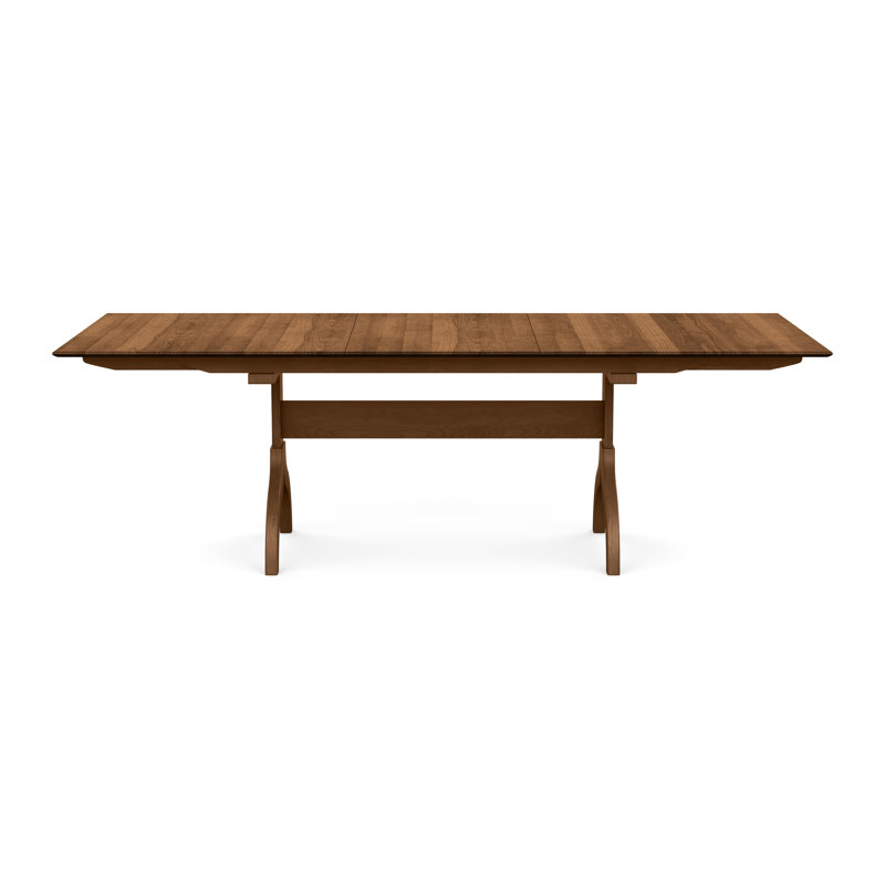Sarah Four Leg Extension Table, Autumn Cherry, 72" L x 42" W