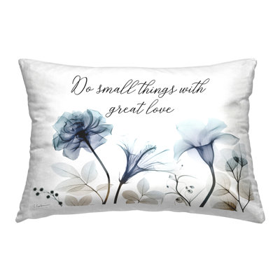 Coussin décoratif imprimé floral With With Great Love par Albert Koetsier