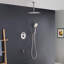 Système de douche circulaire à pression équilibrée à 3 fonctions avec valve brute-94485274