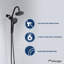 Belanger Retrofit Massage/Jet Dual Shower Head-78378923