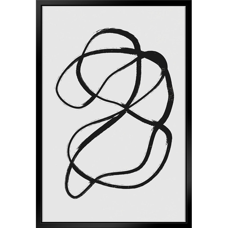 Une ligne (2) - dessin sur, L 16 po x H 20 po