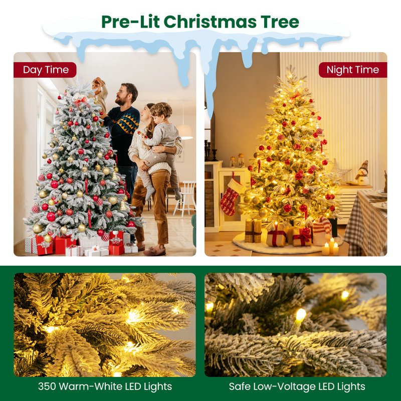 Lighted Artificial Christmas Tree