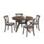 Table de cuisine ronde pour 4 à 6 personnes - Style Mid-Century, multi-usage pour la maison et le bistro-980875647