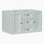 Base de meuble-lavabo simple 29,3 po seulement en vert