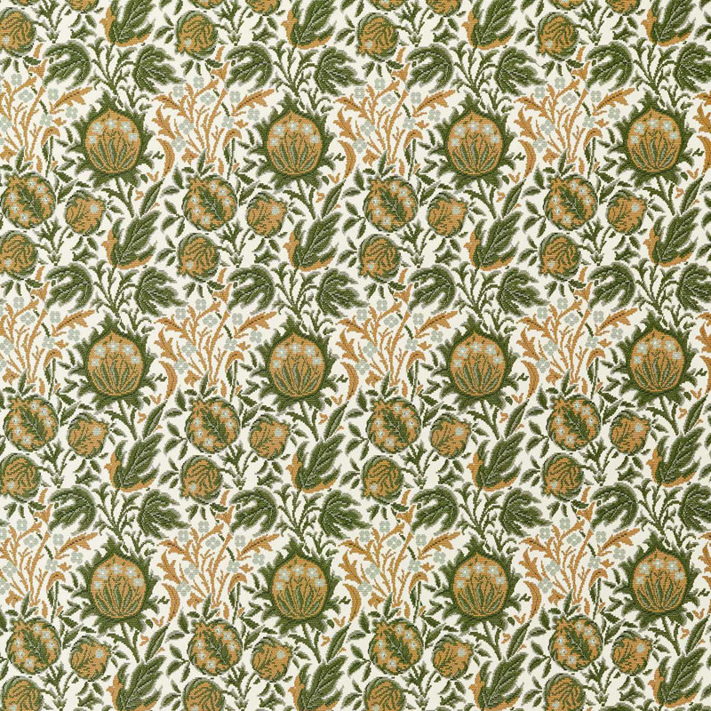 Elmcote Weave, Moss/Wheat