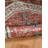 Breedlove Traditional Machine Woven Flatweave Red and Navy Area Rug with Non Skid Backing-1982013032