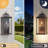Wilcher 3-Light Dusk-to-Dawn Outdoor Wall Lantern-1219358087-1248666227
