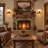 Rustic Flush Mount Wall Sconce