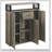 Rustic Oak Server with 3 Doors