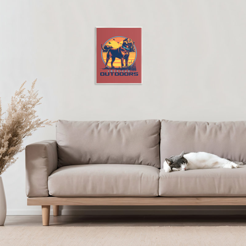 Plaque murale américaine pour chien, par Jedco Brands, Inc.