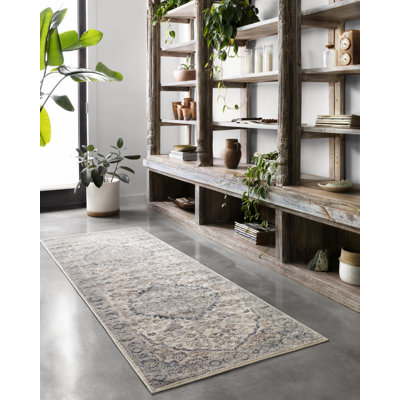 Tapis oriental naturel / gris Sagefield