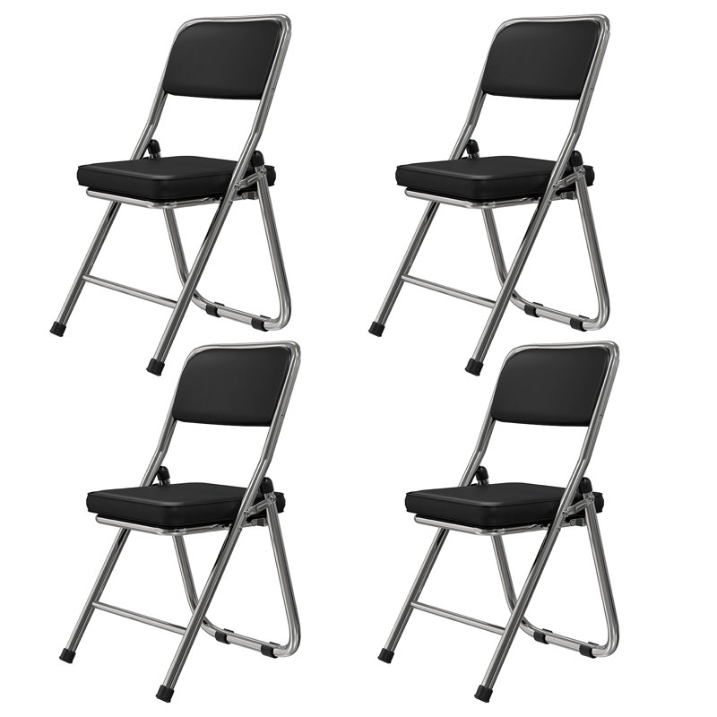 Ensemble de chaises pliantes Menahem, Noir