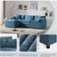 [Ensemble de canapés modulaires en polaire de 103,5 po avec sièges larges et profonds, ensemble de canapés en forme de L avec coussins doubles, 4 repose-pieds mobiles, très grands meubles d'intérieur, 3 couleurs]
