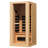 Erommy Single Sauna, Low Emf Far Infrared Sauna, Home Spa Sauna With Bluetooth Speaker, Chromotherapy Lighting + Red Light Function